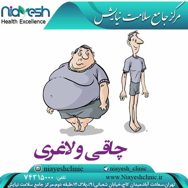 چاقی و لاغری کلینیک نیایش